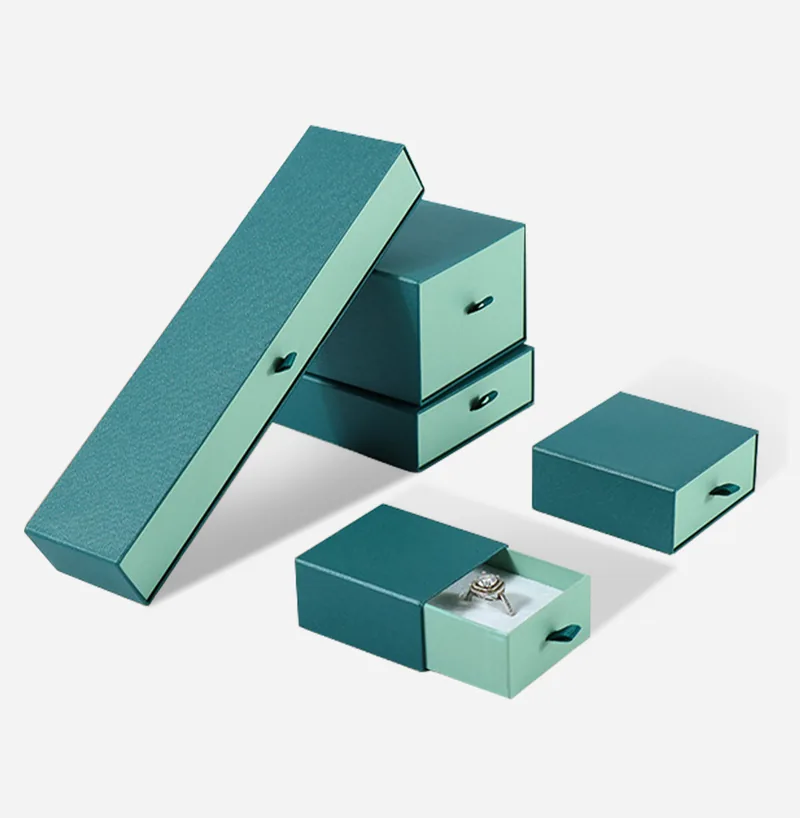 Paper Drawer Jewelry Box Set