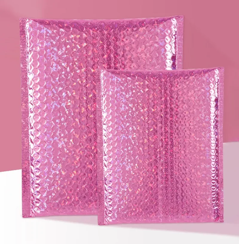 Bubble Shipping Ziplock Pouches