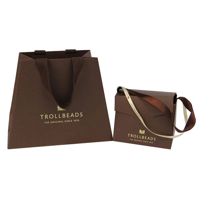 Matte Trapezoid Paper Tote Bag