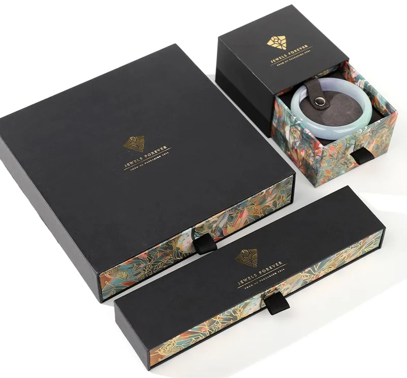 Black Jewelry Packaging Sets