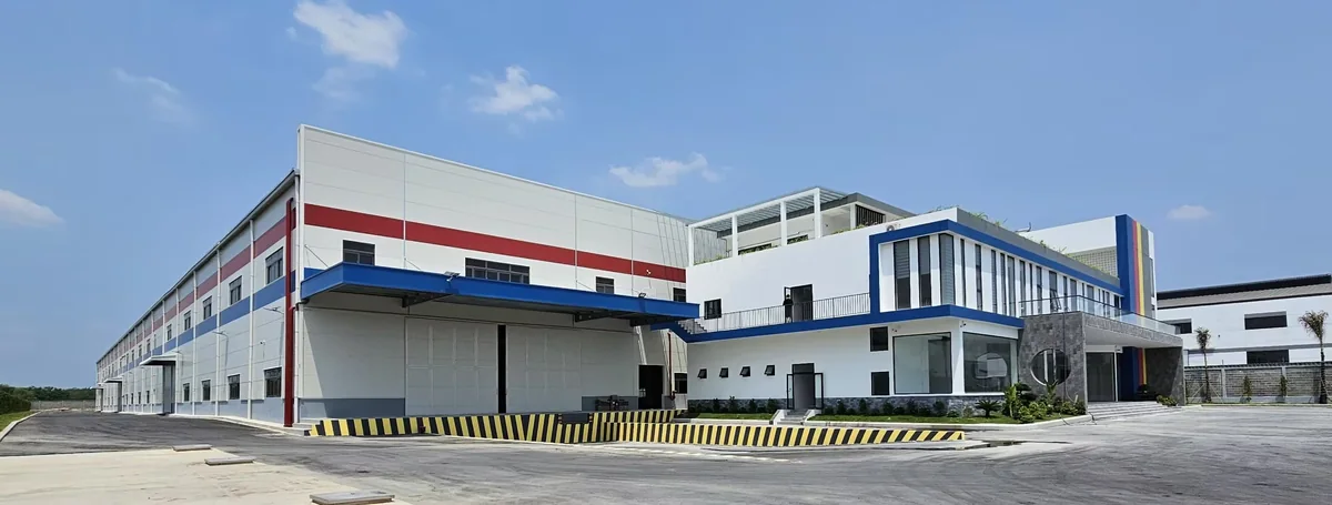 Industrial building exterior