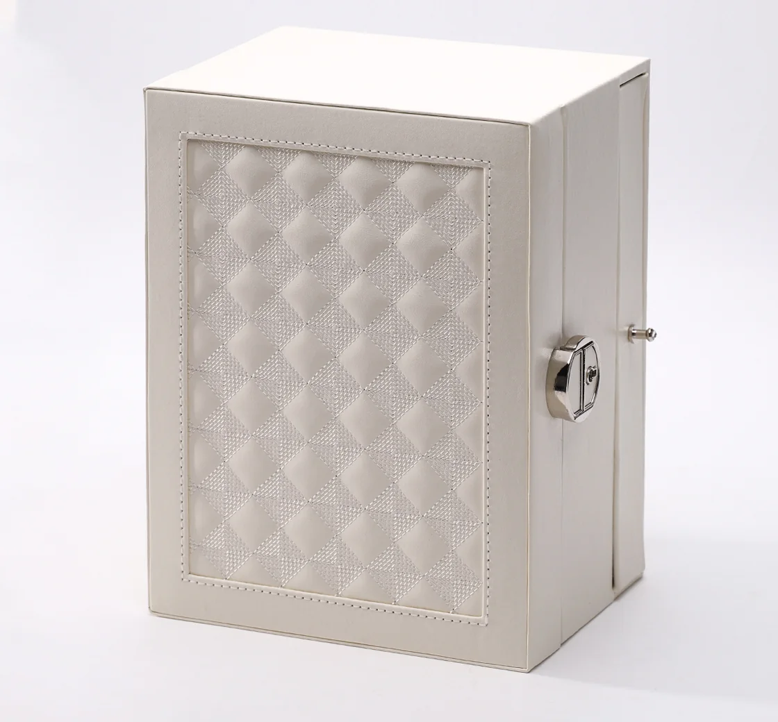 Jewelry presentation boxes and packaging details