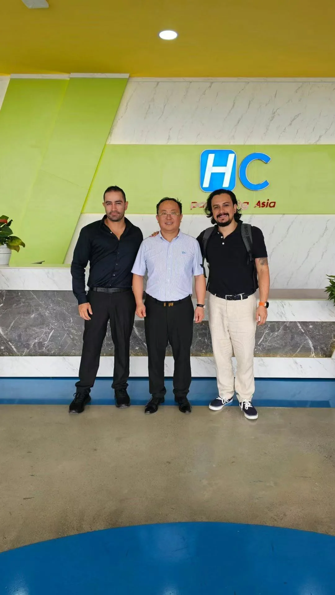 Historical company gathering photograph