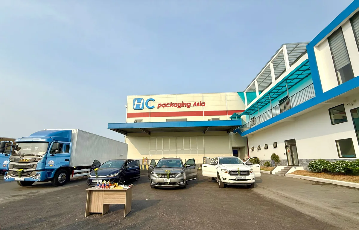 Industrial building exterior
