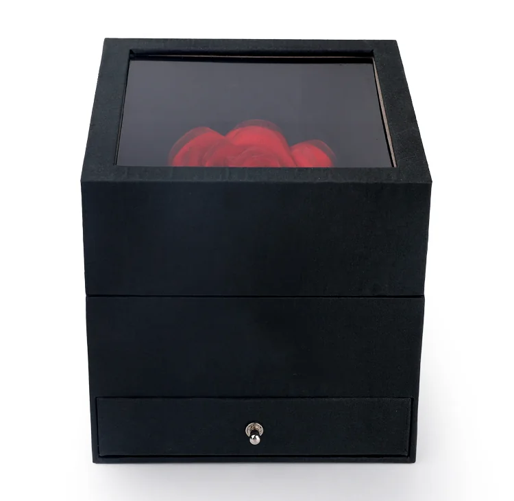 Jewelry presentation boxes and packaging details
