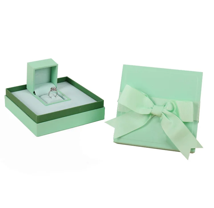 Jewelry presentation boxes and packaging details