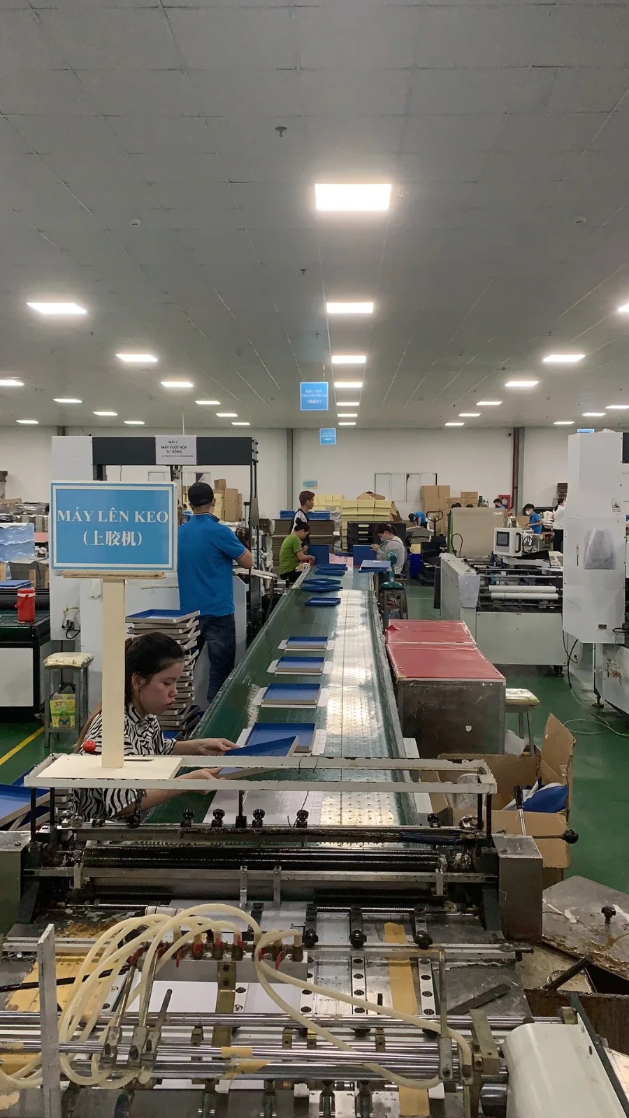 Packaging production workspace