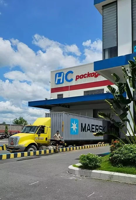 Exterior of an HC Packaging manufacturing building
