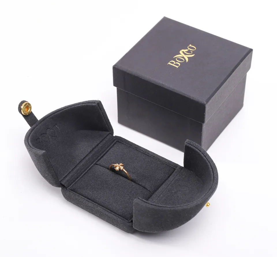 Simple Black Ring Set Box — product view 1