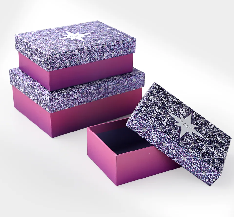 Holiday Jewelry Decorated Gift Box — product view 1