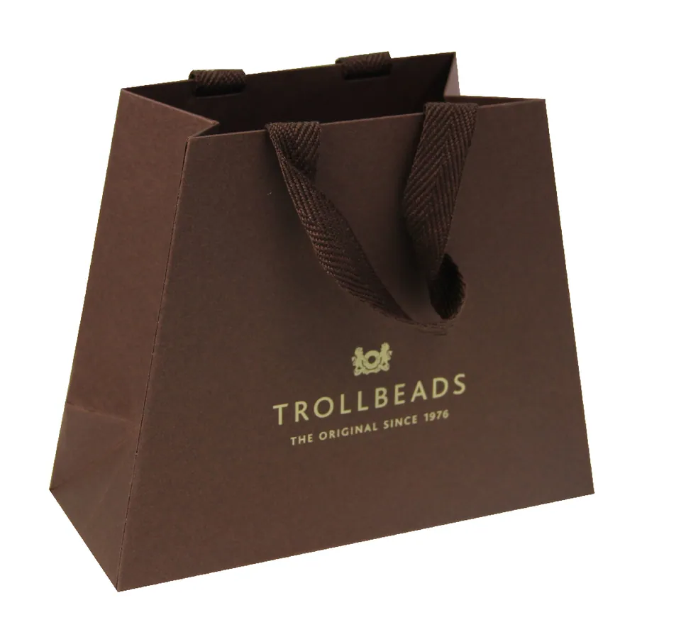 Matte Trapezoid Paper Tote Bag — product view 1