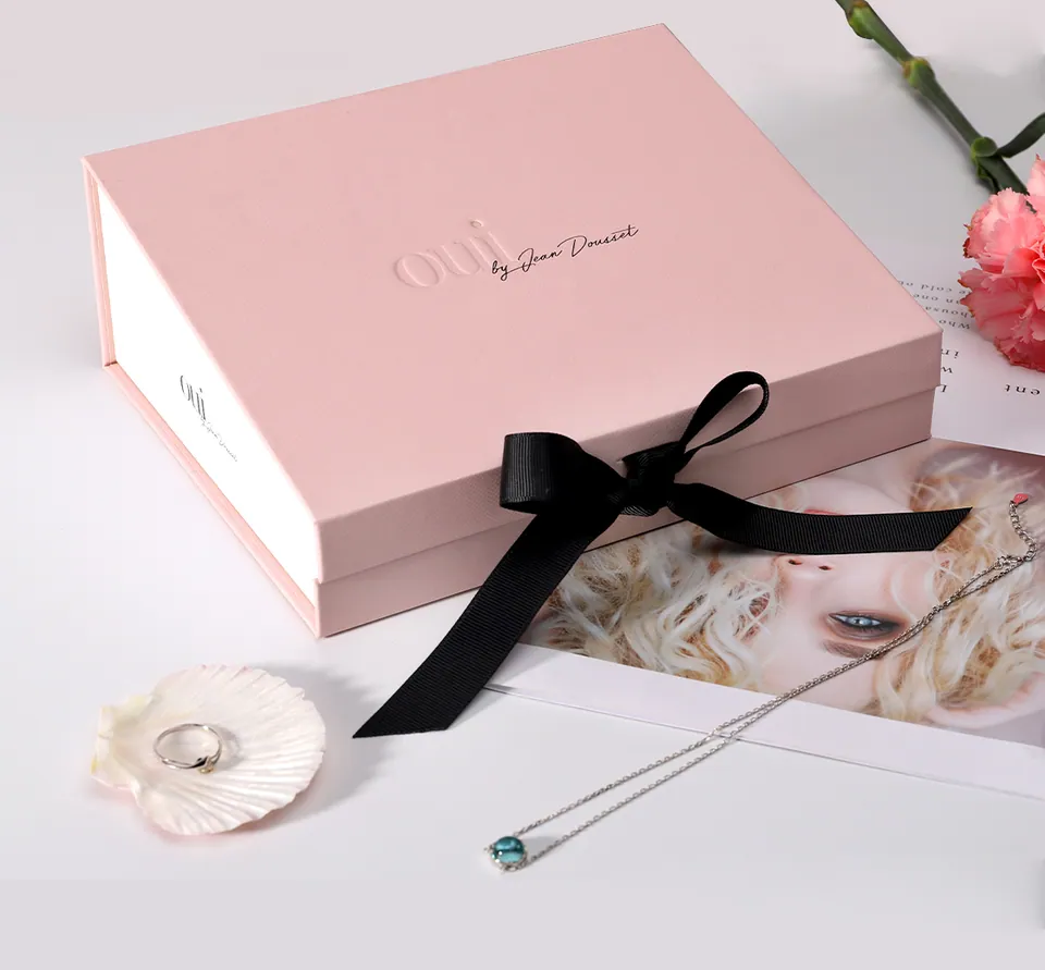 Pink Magnets Necklace Jewelry Box — product view 1